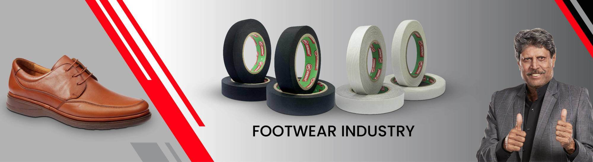 footwear industry tapes