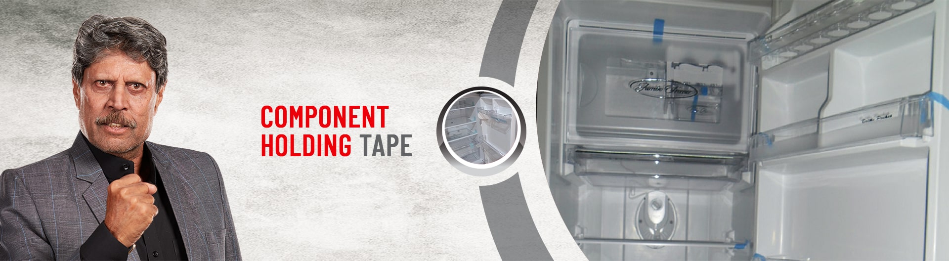 Component holding tape